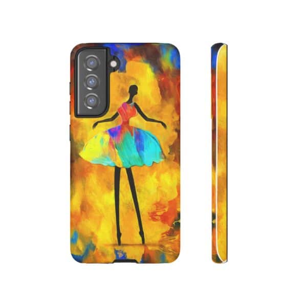 Rainbow Designs Ballerina On Tough Cases Custom Phone Cases For iPhone Google Pixel and Samsung Series - Image 63