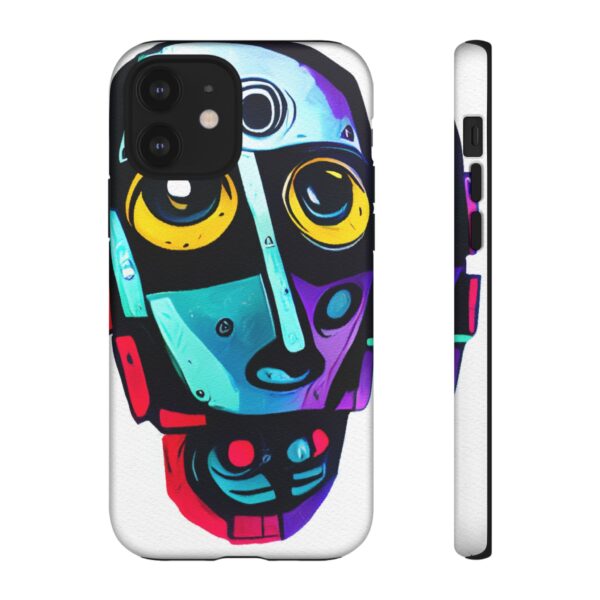 Rainbow Designs Robot On Tough Cases Custom Phone Cases For iPhone Google Pixel and Samsung Series - Image 34