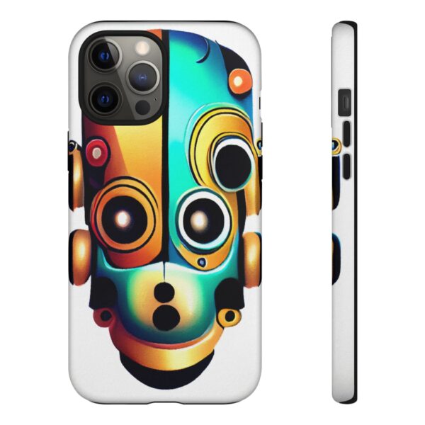 Rainbow Designs Robot On Tough Cases Custom Phone Cases For iPhone Google Pixel and Samsung Series - Image 38