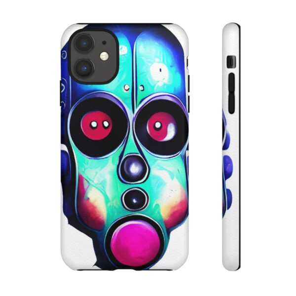 Rainbow Designs Robot On Tough Cases Custom Phone Cases For iPhone Google Pixel and Samsung Series - Image 20