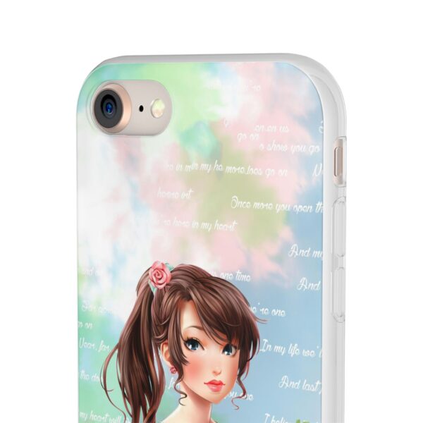 Girl With Flowers Flexi Cases for Samsung and iPhone - Image 96