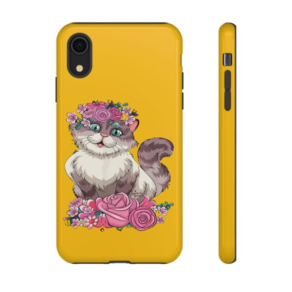 Rainbow Designs Cute Cat On Tough Cases Custom Phone Cases For iPhone Google Pixel and Samsung Series - Image 7