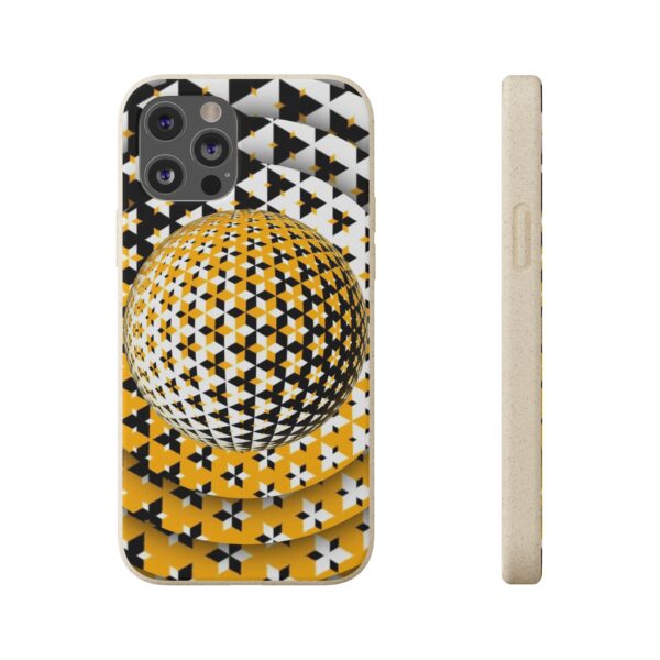 Yellow Gold Sphere Biodegradable Cases For iPhone and Samsung - Image 41