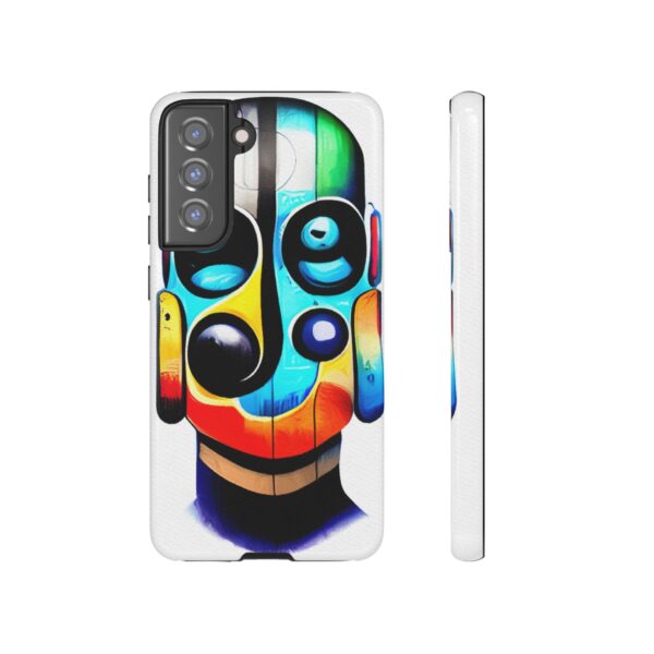 Rainbow Designs Robot On Tough Cases Custom Phone Cases For iPhone Google Pixel and Samsung Series - Image 79