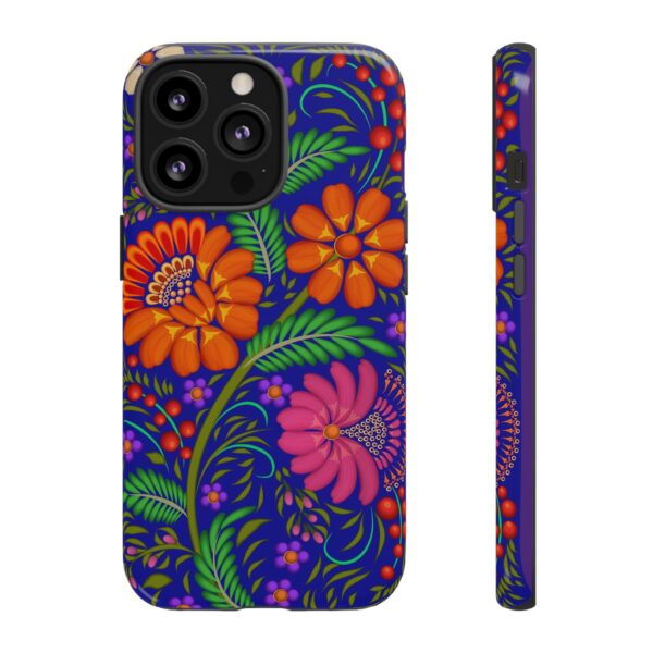 Rainbow Designs Bright Flowers painting On Tough Cases Custom Phone Cases For iPhone Google Pixel and Samsung Series - Image 47