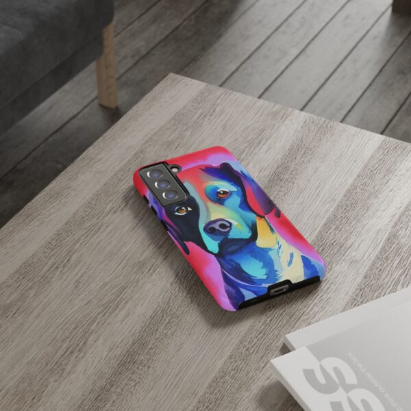 Rainbow Designs Dog Portrait On Tough Cases Custom Phone Cases For iPhone Google Pixel and Samsung Series - Image 80