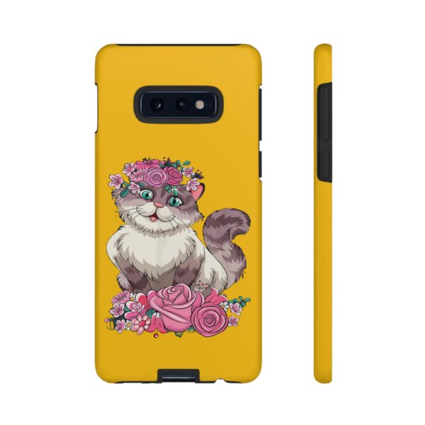 Rainbow Designs Cute Cat On Tough Cases Custom Phone Cases For iPhone Google Pixel and Samsung Series - Image 14