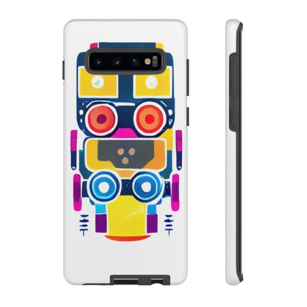 Rainbow Designs Robot On Tough Cases Custom Phone Cases For iPhone Google Pixel and Samsung Series - Image 17