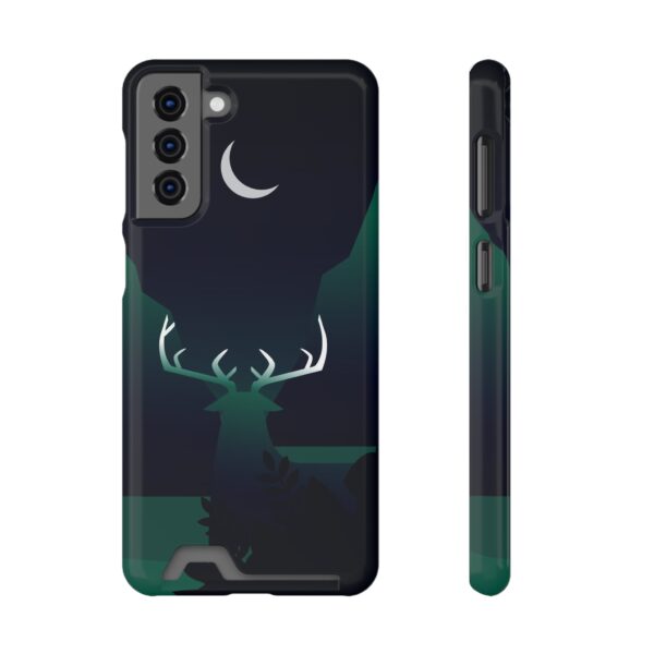 Rainbow Designs Deer On Phone Case With Card Holder Custom Phone Case For iPhone and Samsung - Image 81