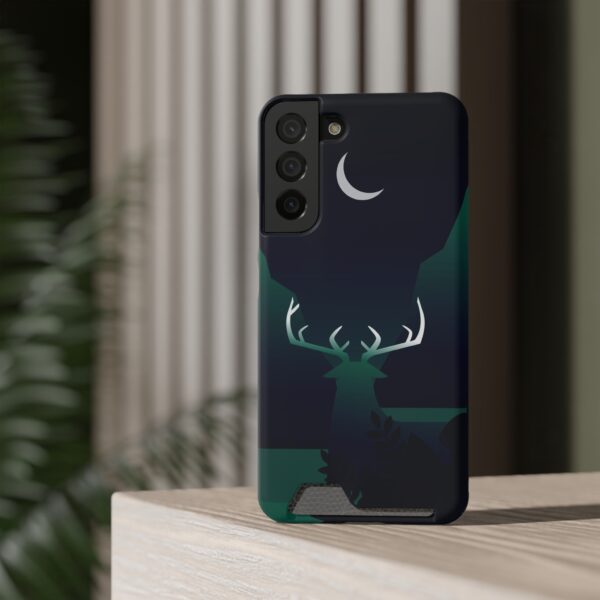 Rainbow Designs Deer On Phone Case With Card Holder Custom Phone Case For iPhone and Samsung - Image 16