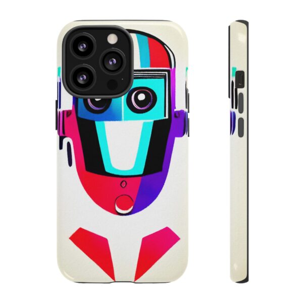 Rainbow Designs Robot On Tough Cases Custom Phone Cases For iPhone Google Pixel and Samsung Series - Image 47