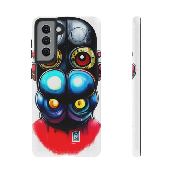 Rainbow Designs Robot On Tough Cases Custom Phone Cases For iPhone Google Pixel and Samsung Series - Image 57