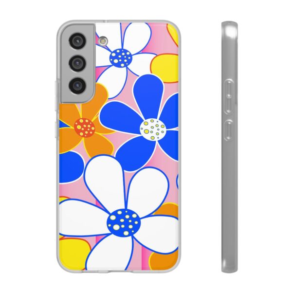 Cartoon Flowers Flexi Cases For iPhone and Samsung - Image 191