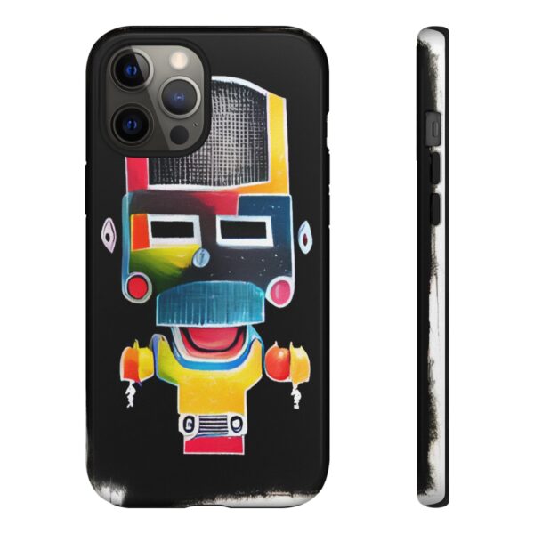 Rainbow Designs Robot On Tough Cases Custom Phone Cases For iPhone Google Pixel and Samsung Series - Image 37