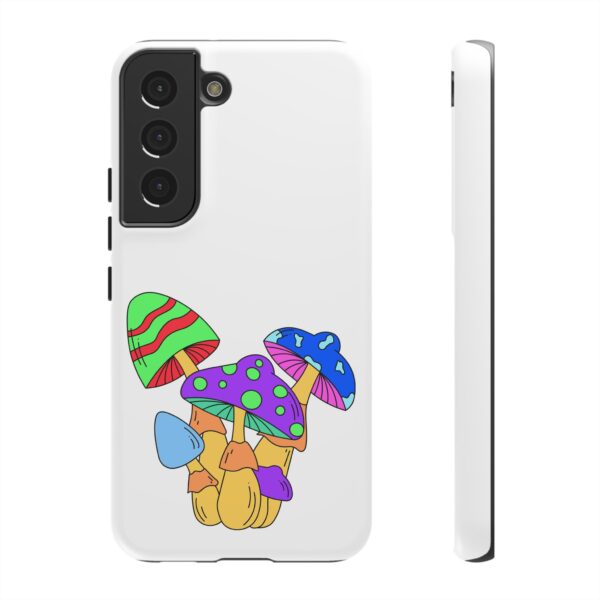 Rainbow Designs Mushrooms On Tough Cases Custom Phone Cases For iPhone and Samsung Series. - Image 85