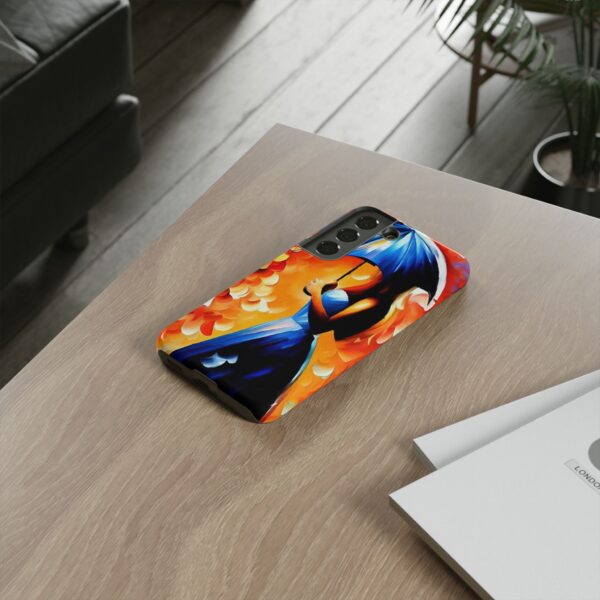 Rainbow Designs Woman With Umbrella On Tough Cases Custom Phone Case For iPhone and Samsung Series - Image 84