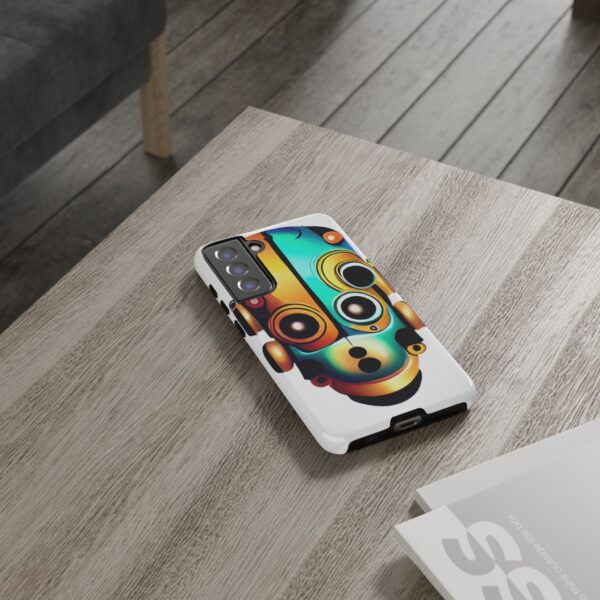 Rainbow Designs Robot On Tough Cases Custom Phone Cases For iPhone Google Pixel and Samsung Series - Image 80