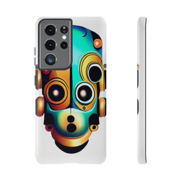 Rainbow Designs Robot On Tough Cases Custom Phone Cases For iPhone Google Pixel and Samsung Series - Image 63