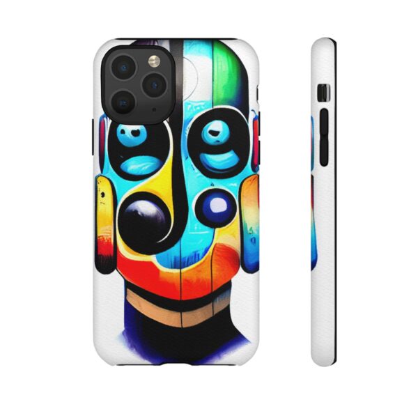 Rainbow Designs Robot On Tough Cases Custom Phone Cases For iPhone Google Pixel and Samsung Series - Image 22