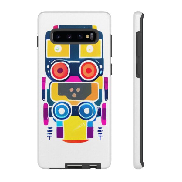 Rainbow Designs Robot On Tough Cases Custom Phone Cases For iPhone Google Pixel and Samsung Series - Image 15