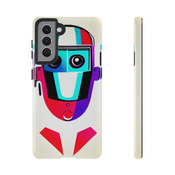 Rainbow Designs Robot On Tough Cases Custom Phone Cases For iPhone Google Pixel and Samsung Series - Image 55