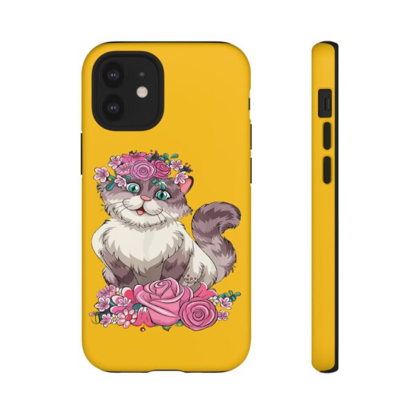 Rainbow Designs Cute Cat On Tough Cases Custom Phone Cases For iPhone Google Pixel and Samsung Series - Image 32