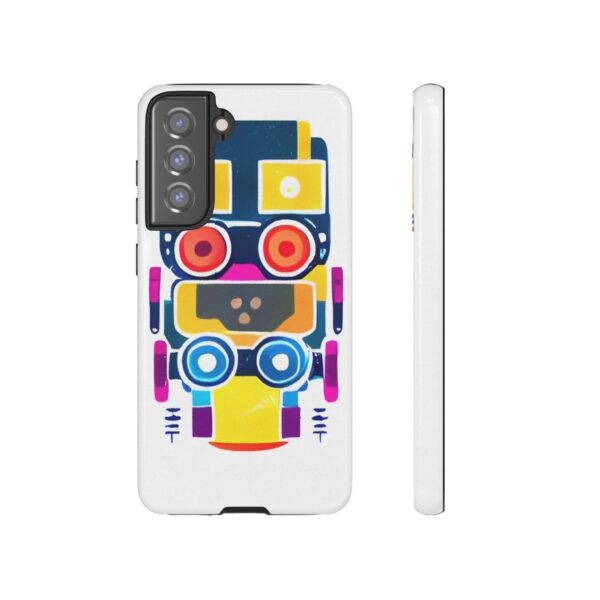 Rainbow Designs Robot On Tough Cases Custom Phone Cases For iPhone Google Pixel and Samsung Series - Image 79