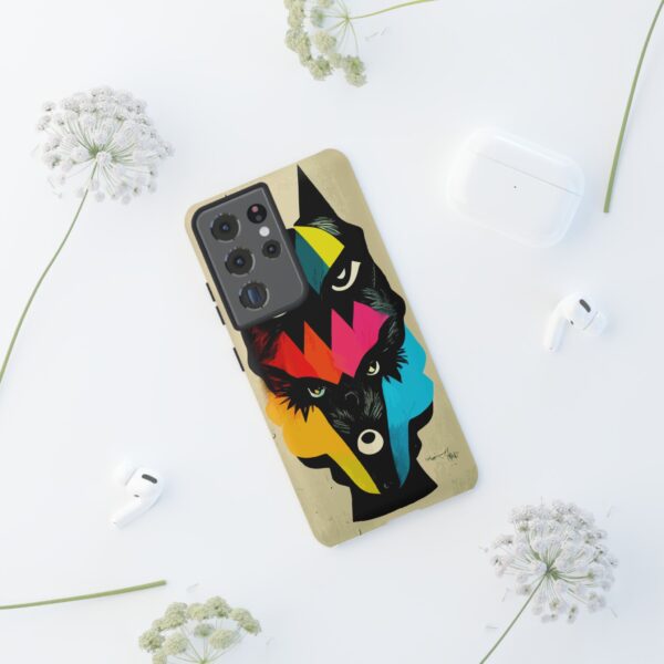 Rainbow Designs Wolf Head On Tough Cases Custom Phone Cases For iPhone Google Pixel and Samsung Series - Image 66