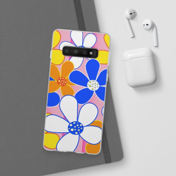 Cartoon Flowers Flexi Cases For iPhone and Samsung - Image 27