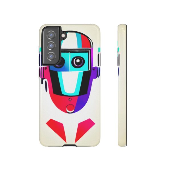 Rainbow Designs Robot On Tough Cases Custom Phone Cases For iPhone Google Pixel and Samsung Series - Image 79