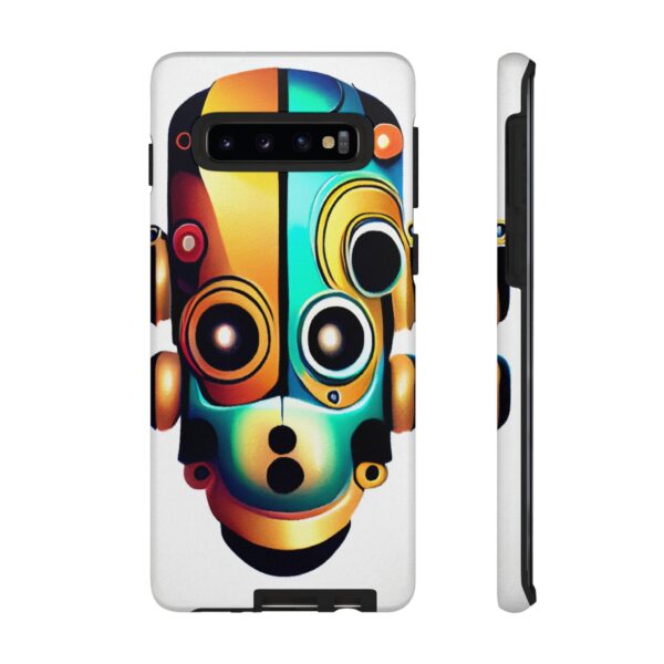 Rainbow Designs Robot On Tough Cases Custom Phone Cases For iPhone Google Pixel and Samsung Series - Image 18