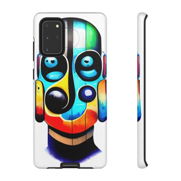 Rainbow Designs Robot On Tough Cases Custom Phone Cases For iPhone Google Pixel and Samsung Series - Image 30