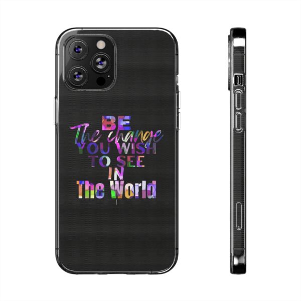 Rainbow Designs Clear Silicone Phone Cases For IPhone Series - Image 13