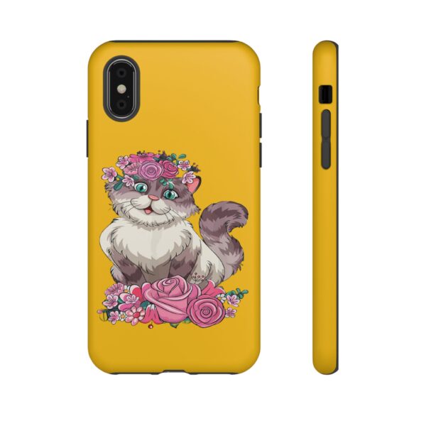 Rainbow Designs Cute Cat On Tough Cases Custom Phone Cases For iPhone Google Pixel and Samsung Series - Image 6