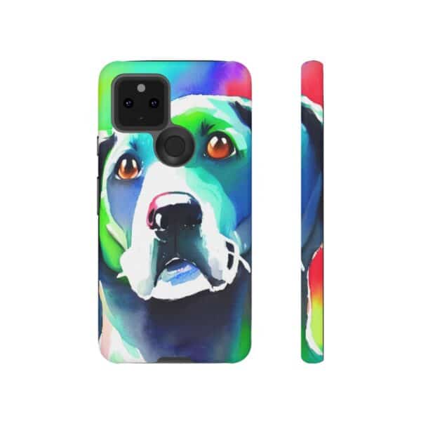 Dog Portrait On Tough Cases Custom Phone Cases For iPhone Google Pixel and Samsung Series - Image 69