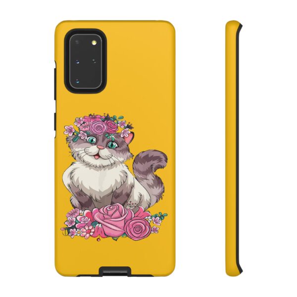 Rainbow Designs Cute Cat On Tough Cases Custom Phone Cases For iPhone Google Pixel and Samsung Series - Image 30