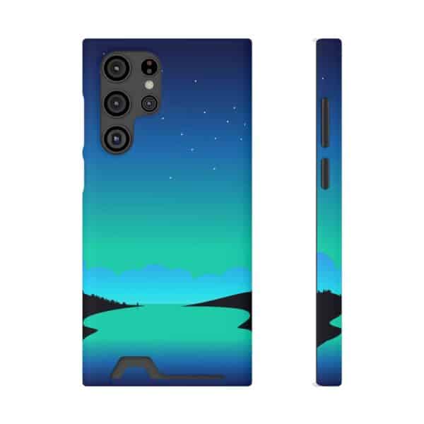 Lake In Island Phone Case With Card Holder Custom Phone Cases For iPhone and Samsung - Image 21