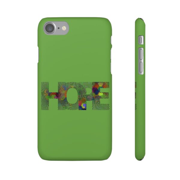 Rainbow Designs "HOPE" On Snap Cases For iPhone  and Samsung - Image 15