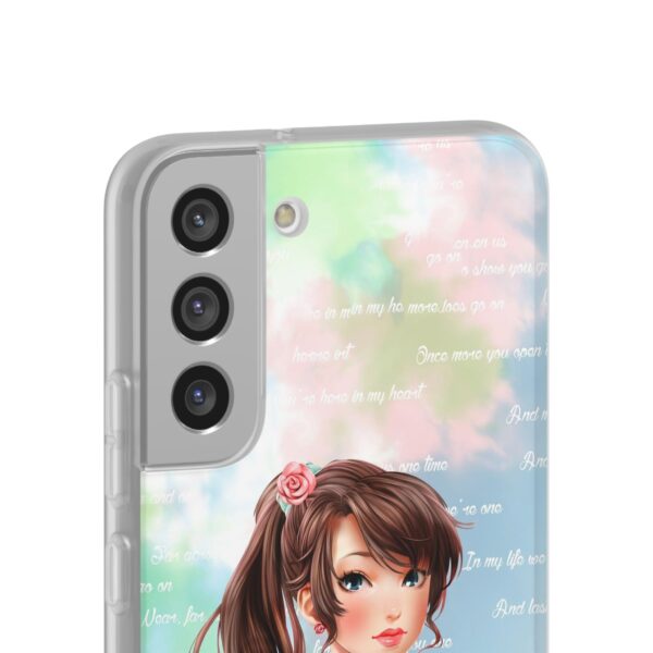 Girl With Flowers Flexi Cases for Samsung and iPhone - Image 192