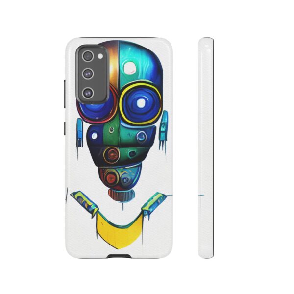 Rainbow Designs Robot On Tough Cases Custom Phone Cases For iPhone Google Pixel and Samsung Series - Image 51