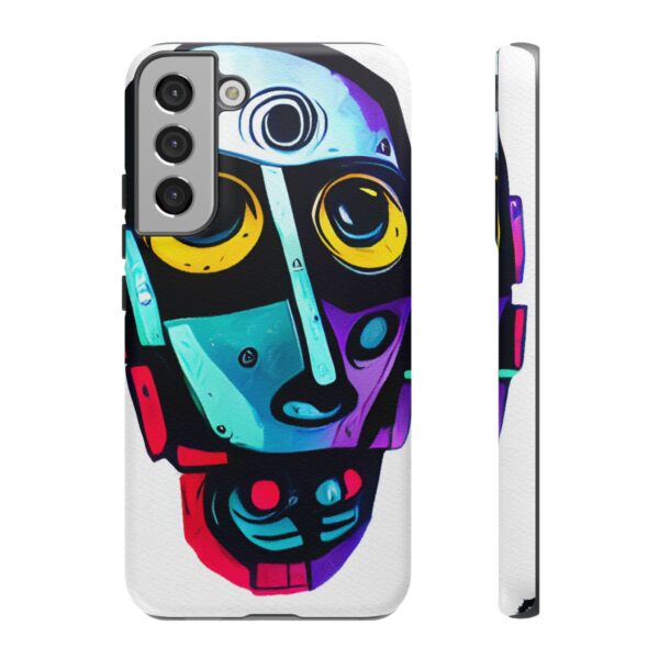 Rainbow Designs Robot On Tough Cases Custom Phone Cases For iPhone Google Pixel and Samsung Series - Image 89