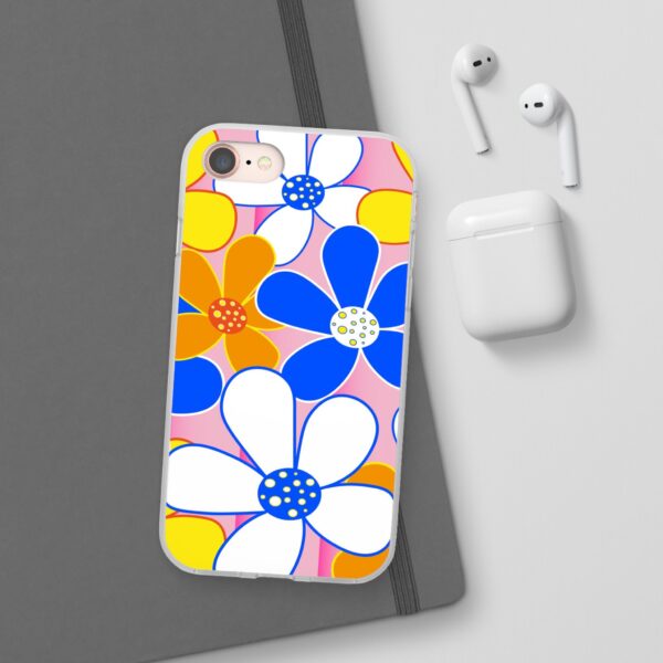 Cartoon Flowers Flexi Cases For iPhone and Samsung - Image 97