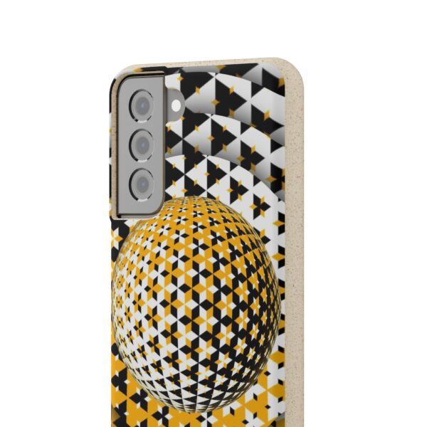 Yellow Gold Sphere Biodegradable Cases For iPhone and Samsung - Image 127