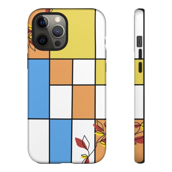 Rainbow Designs Mondrian Art On Tough Cases Custom Phone Cases For iPhone Google Pixel and Samsung Series - Image 37