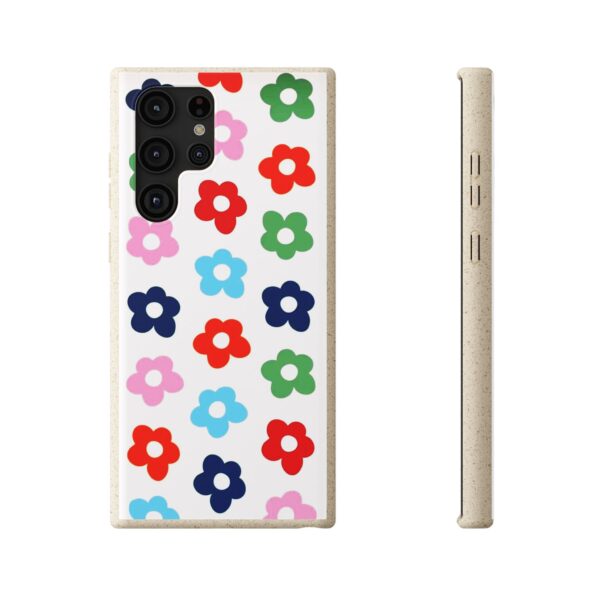 Modern Flower Pattern Biodegradable Cases 🌿🌼 For iPhone and Samsung! 📱🌿 - Image 149