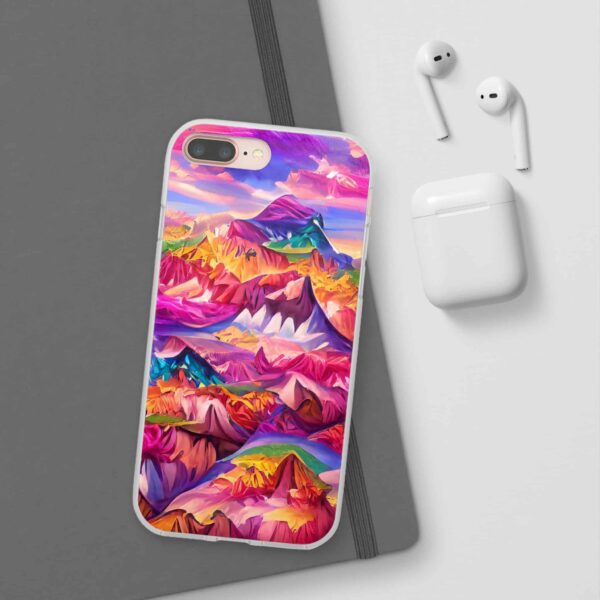 Rainbow Designs Colorful Nature  On Flexi Cases Custom Phone Cases For iPhone and Samsung Series - Image 6