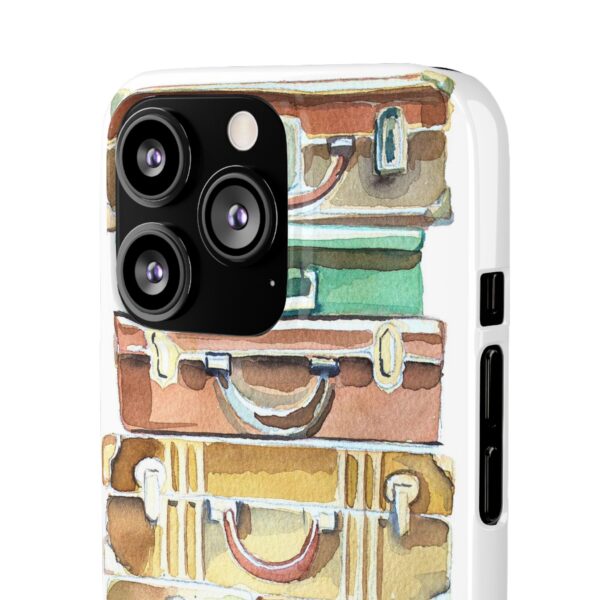 Suitcases stack Snap Cases Custom Phone Cases For Samsung Google Pixel and iPhone Lines - Image 94