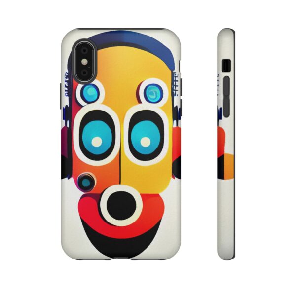 Rainbow Designs Robot On Tough Cases Custom Phone Cases For iPhone Google Pixel and Samsung Series - Image 6