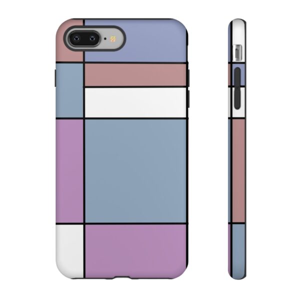 Mondrian Art On Tough Cases Custom Phone Cases For iPhone Google Pixel and Samsung Series - Image 4