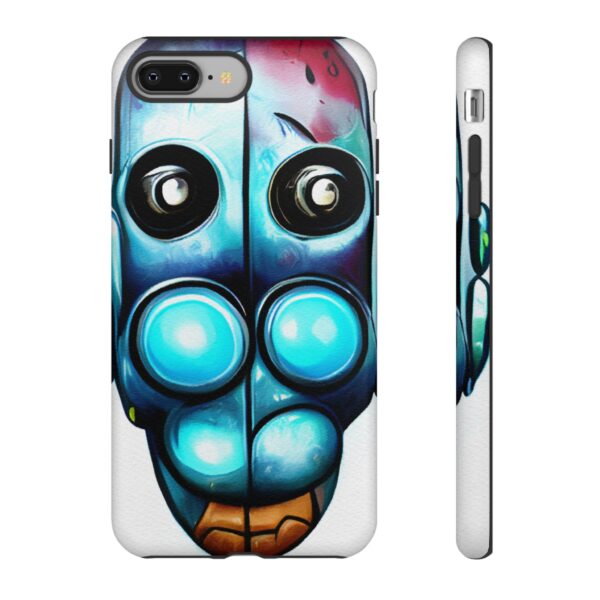 Rainbow Designs Robot On Tough Cases Custom Phone Cases For iPhone Google Pixel and Samsung Series - Image 4